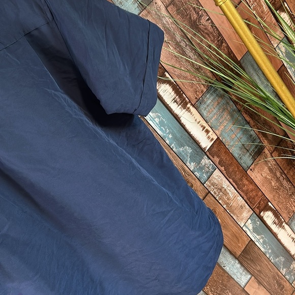 Cubavera small blue button down shirt - Picture 13 of 13